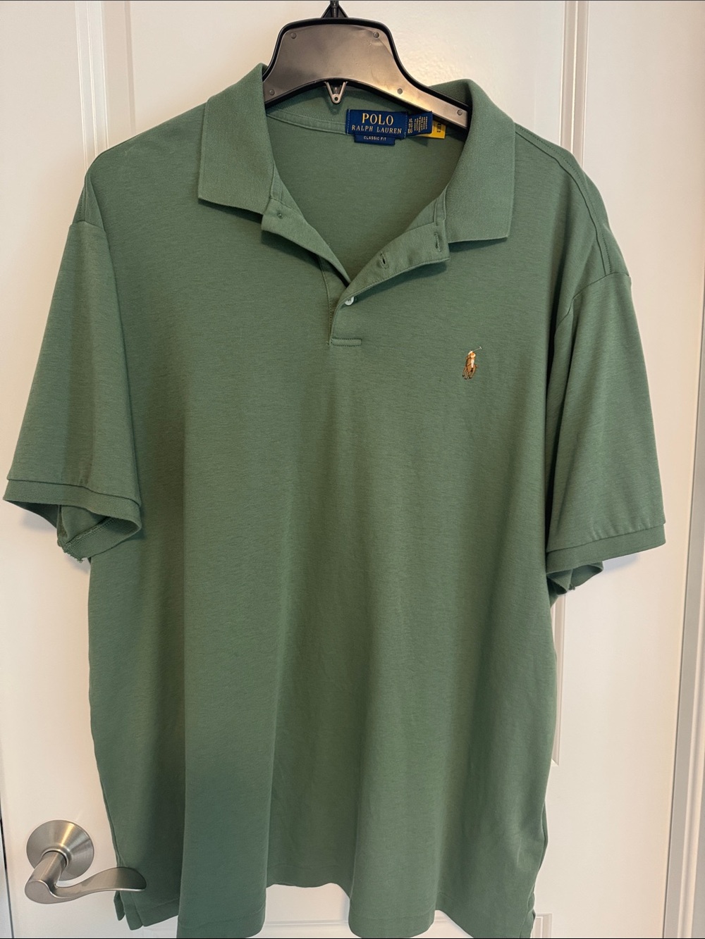 Polo by Ralph Lauren Men's Forest Green Short-Sleeve Polo